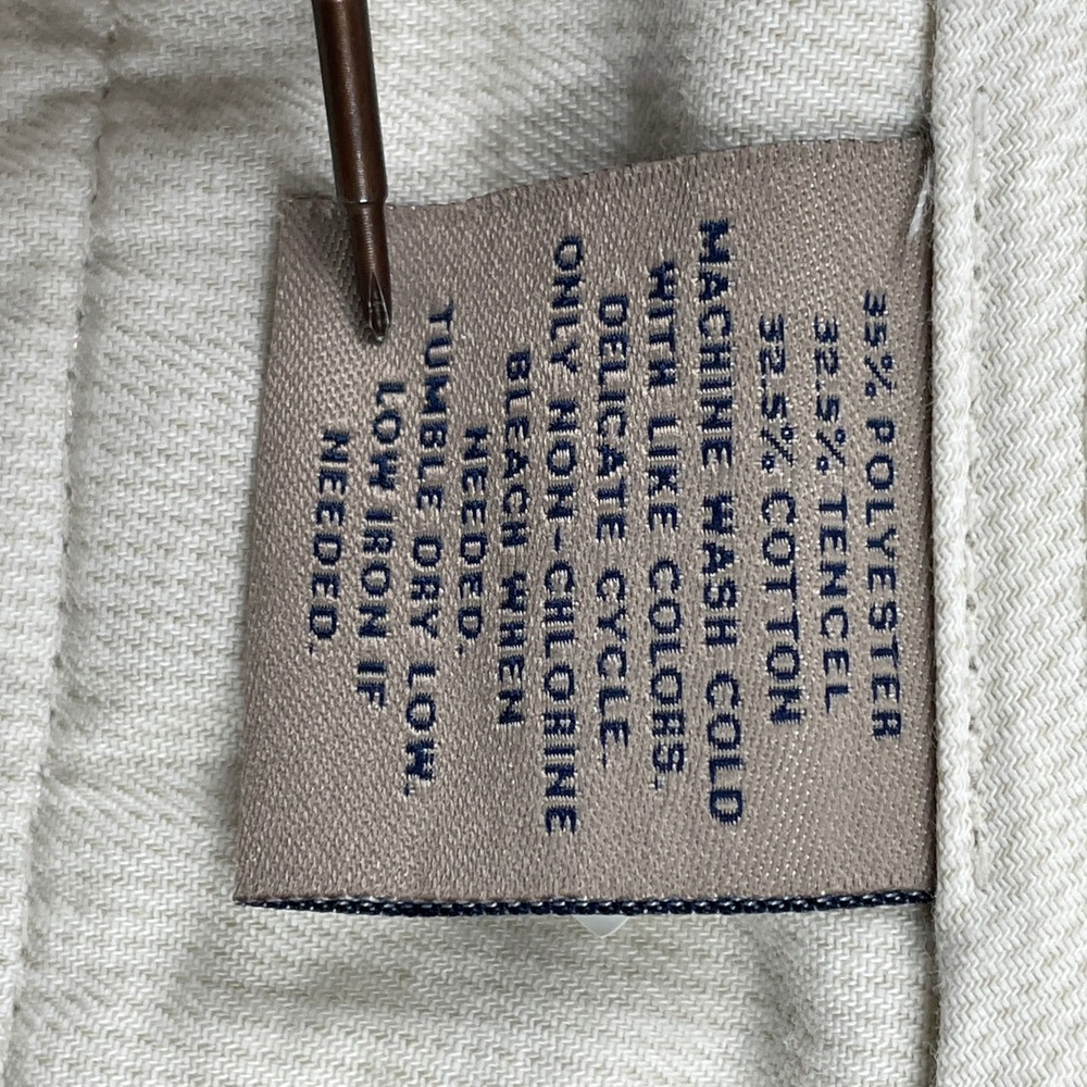 Bills Khakis Pants Mens 40x25 Tan Classic Fit Straight Leg Chino Trousers USA - Picture 7 of 10
